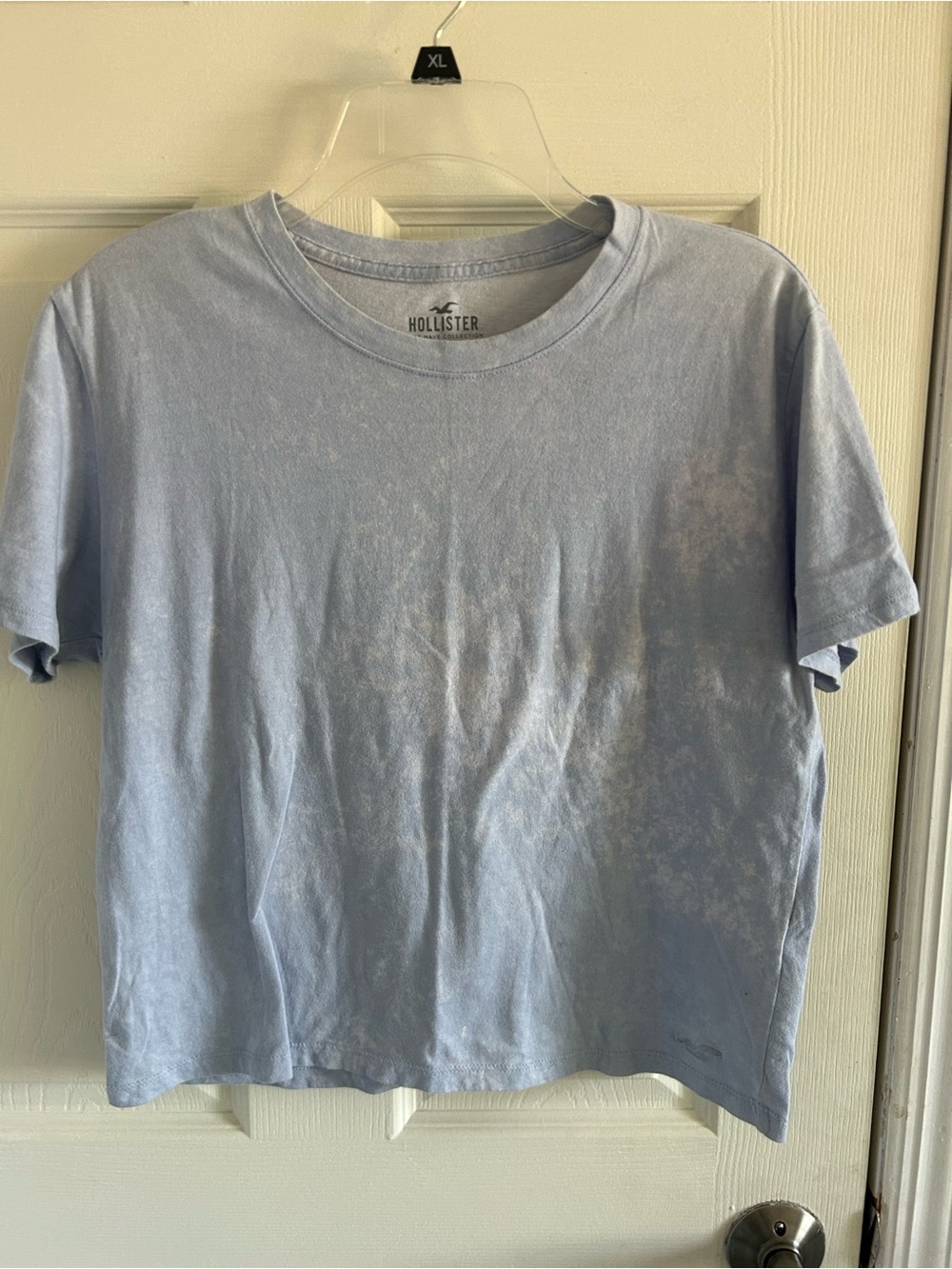 Hollister Light Blue Short Sleeve Tee